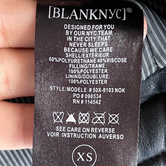 Blanknyc Leather jacket XS size - Picture 11 of 16